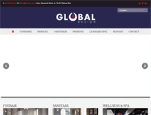 Tablet Screenshot of globaldesign.com.ro